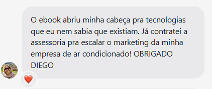 Depoimento de cliente