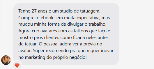 Depoimento de cliente